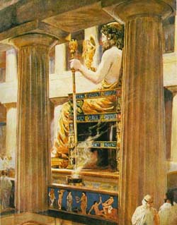 Zeus no Olimpo